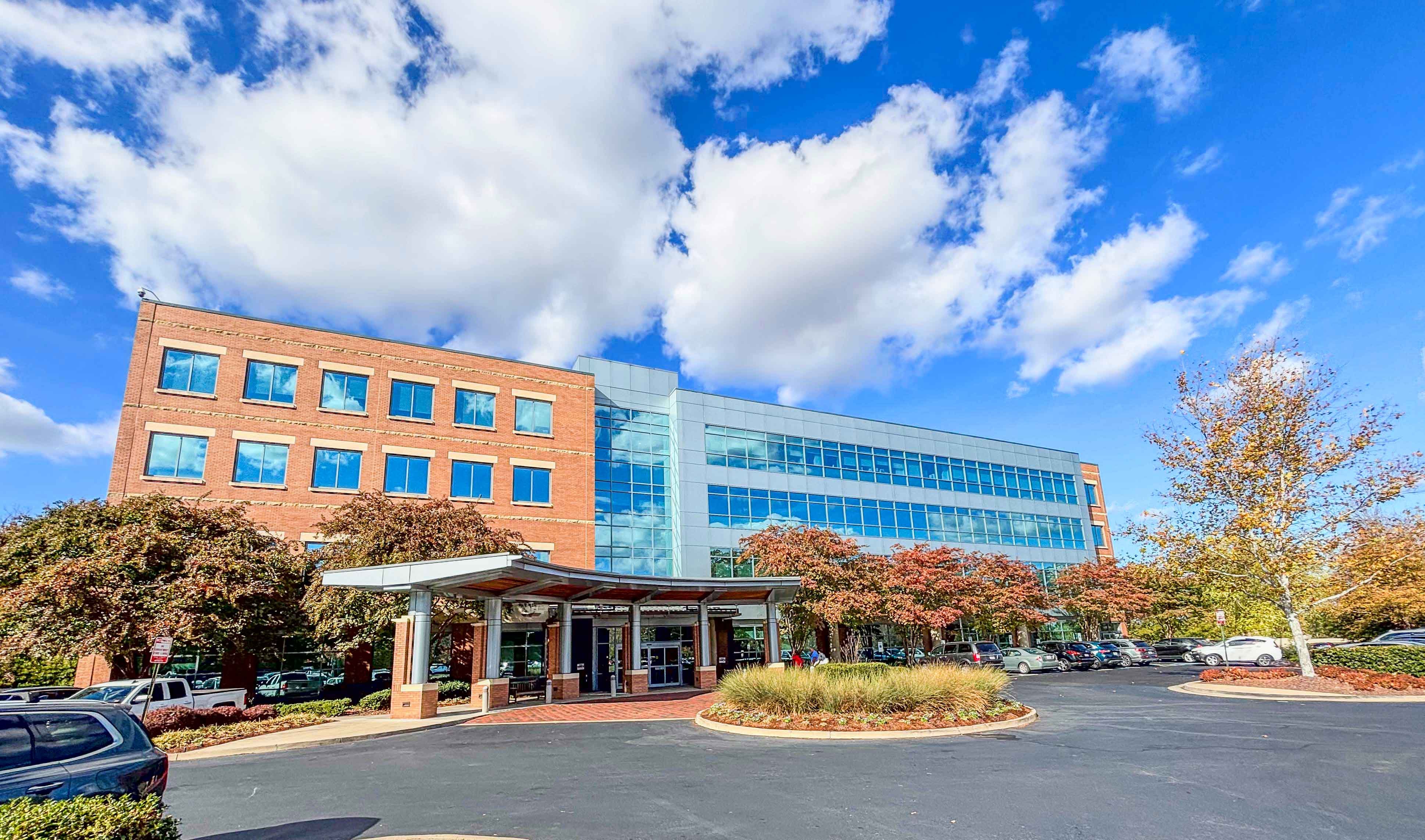 Exterior of PartnerMD's office building on Forest Avenue