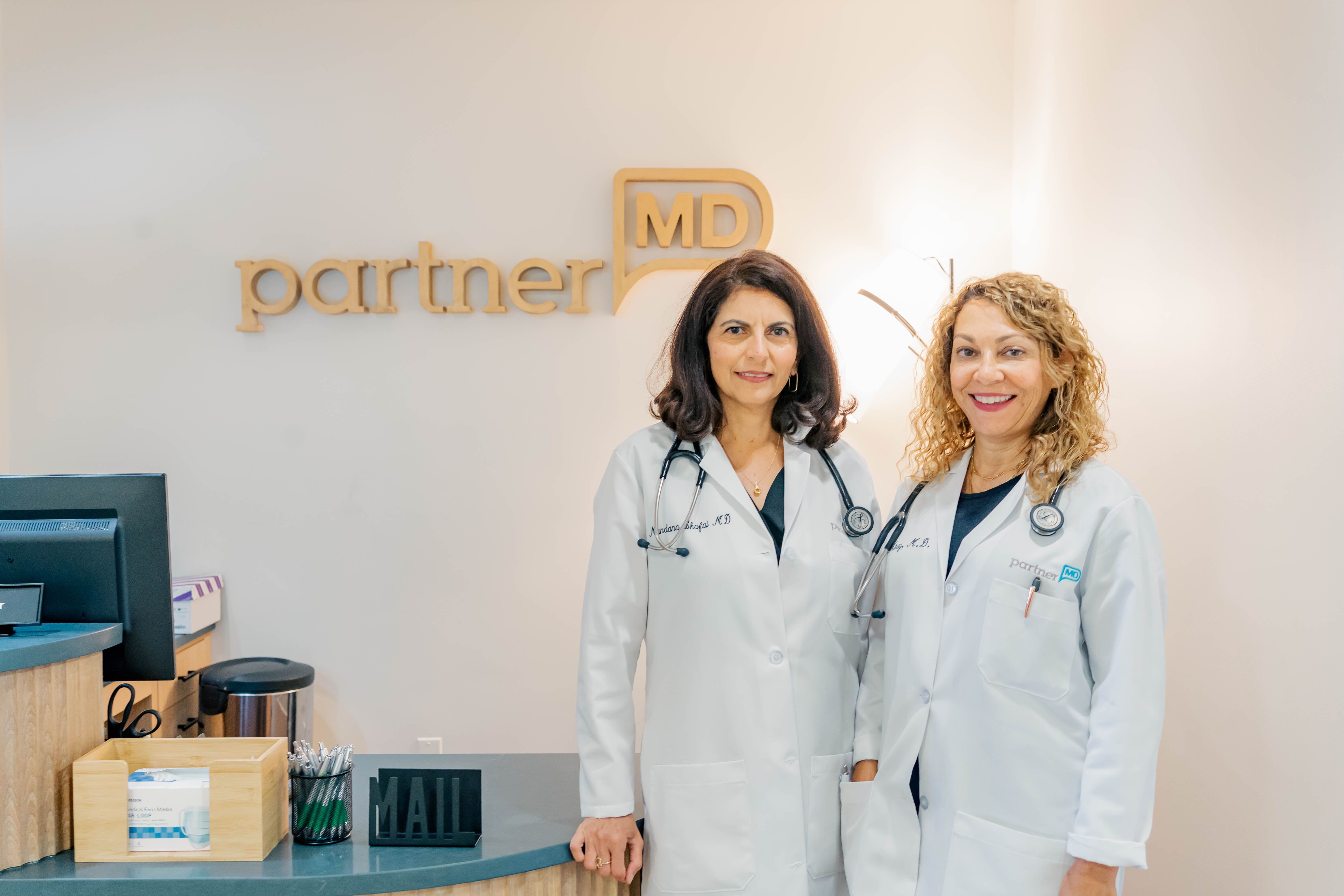 PartnerMD physicians Dr. Mandana Shafai and Dr. Kaleen Kitay