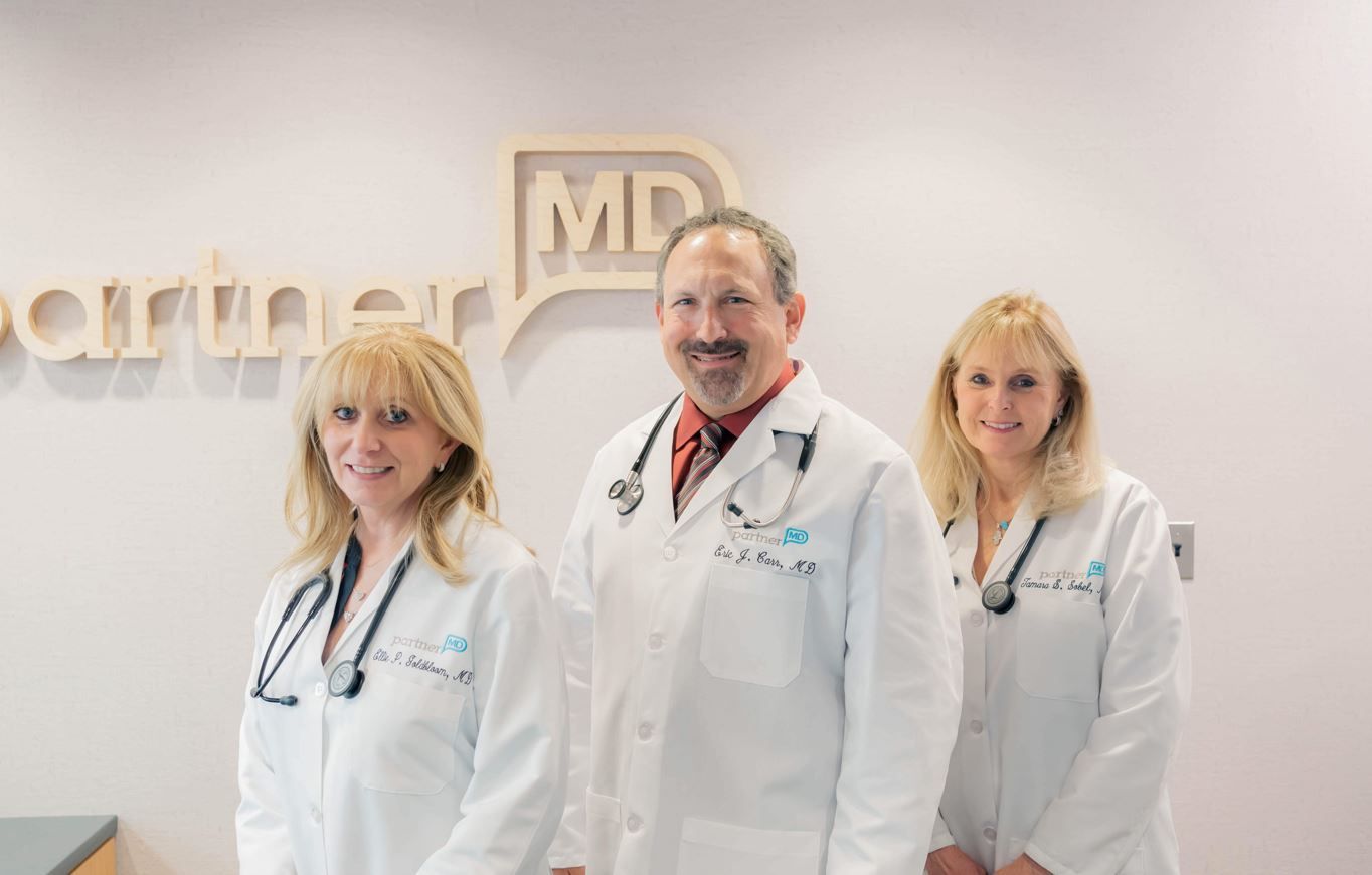 PartnerMD's three physicians in Owings Mills, MD