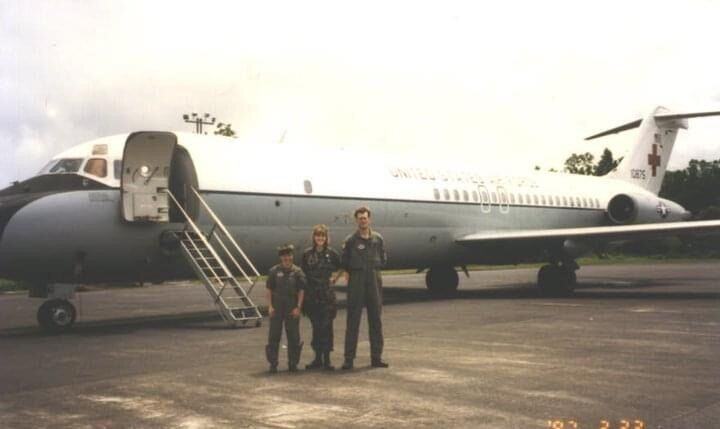 Dr. Watson while serving in the United States Air Force