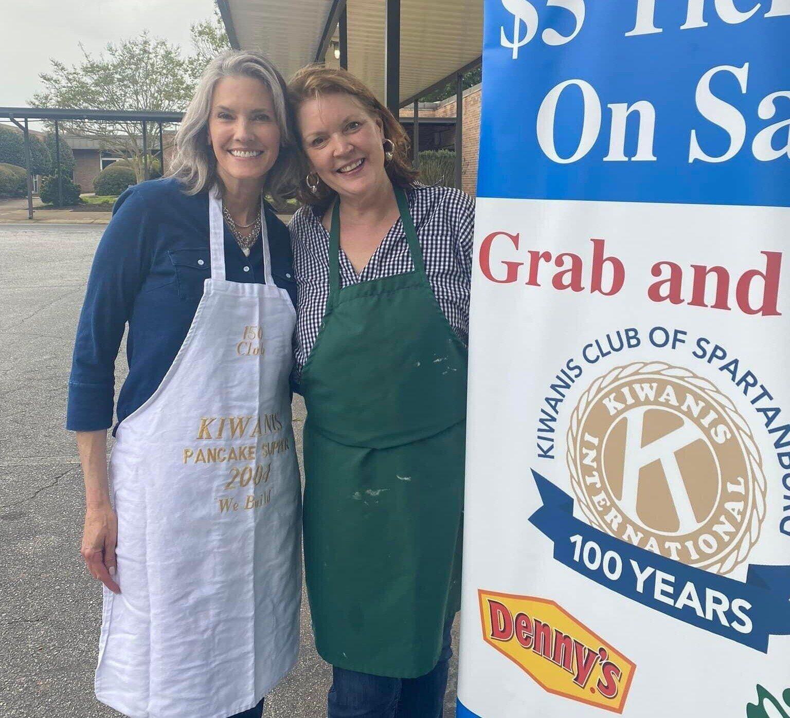 Dr. Watson and one of her friends at a community event