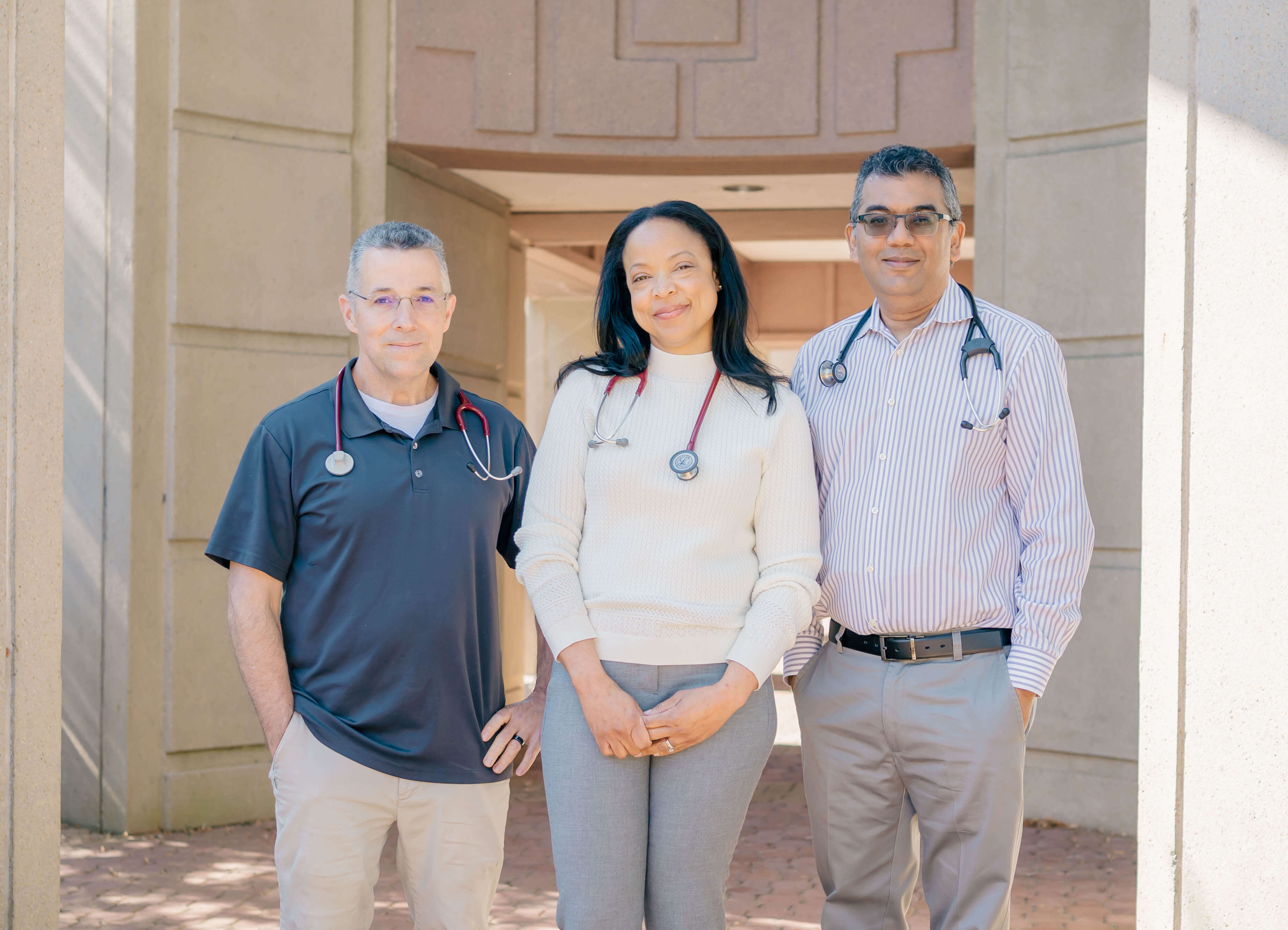 PartnerMD's three Sandy Springs concierge doctors - Dr. Rob Norris, Dr. Jennifer Tutt, Dr. Rakesh Sarma