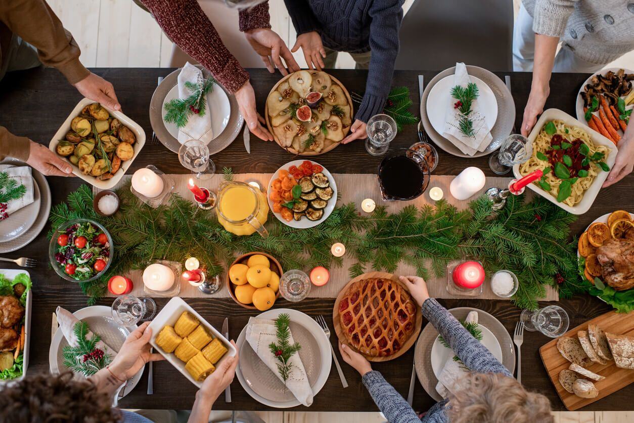 healthy holiday dinner 